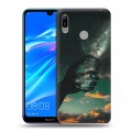 Дизайнерский пластиковый чехол для Huawei Y6 (2019) Магический космос