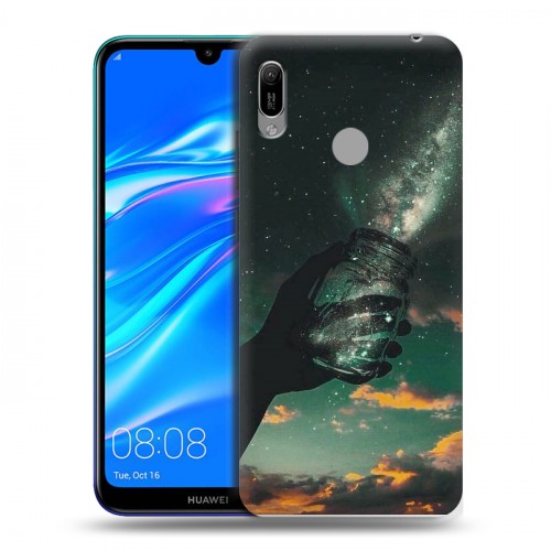 Дизайнерский пластиковый чехол для Huawei Y6 (2019) Магический космос