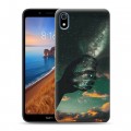 Дизайнерский силиконовый чехол для Xiaomi RedMi 7A Магический космос