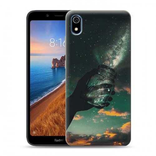 Дизайнерский силиконовый чехол для Xiaomi RedMi 7A Магический космос