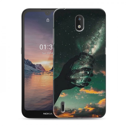 Дизайнерский силиконовый чехол для Nokia 1.3 Магический космос