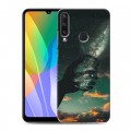 Дизайнерский пластиковый чехол для Huawei Y6p Магический космос