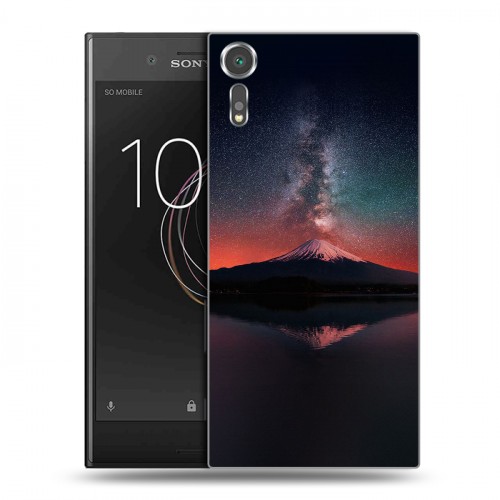 Дизайнерский пластиковый чехол для Sony Xperia XZs Магический космос