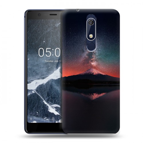 Дизайнерский пластиковый чехол для Nokia 5.1 Магический космос