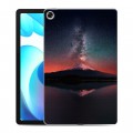 Дизайнерский силиконовый чехол для Realme Pad Магический космос