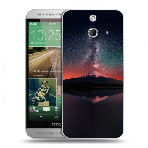 Дизайнерский пластиковый чехол для HTC One E8 Магический космос