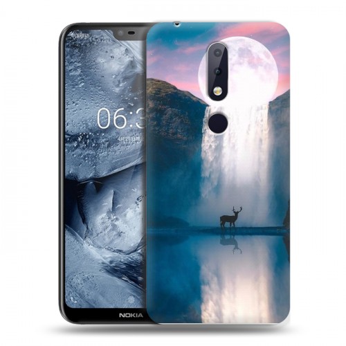 Дизайнерский силиконовый чехол для Nokia 6.1 Plus Магический космос