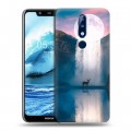 Дизайнерский силиконовый чехол для Nokia 5.1 Plus Магический космос