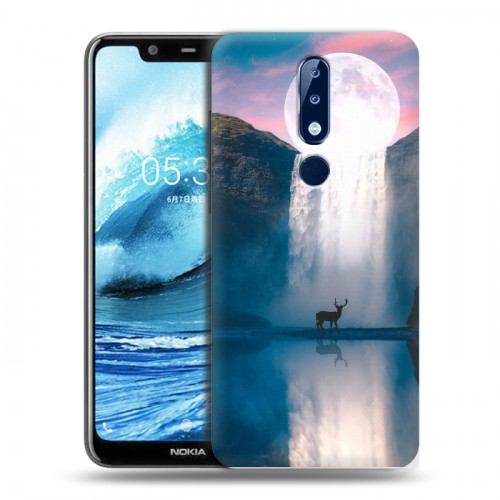 Дизайнерский силиконовый чехол для Nokia 5.1 Plus Магический космос