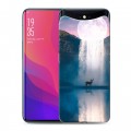 Дизайнерский силиконовый чехол для OPPO Find X Магический космос