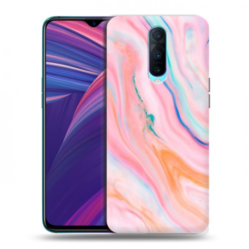 Дизайнерский пластиковый чехол для OPPO RX17 Pro Мраморные узоры