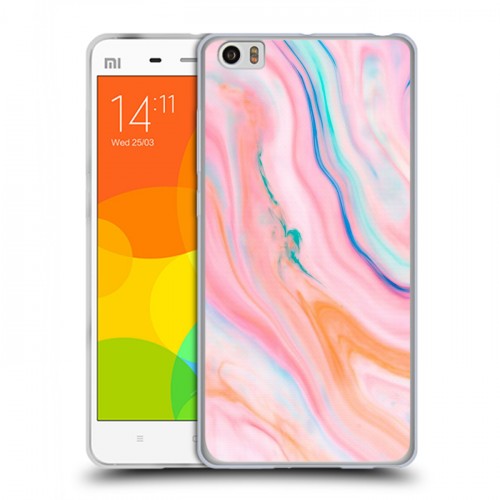 Дизайнерский пластиковый чехол для Xiaomi Mi Note Мраморные узоры