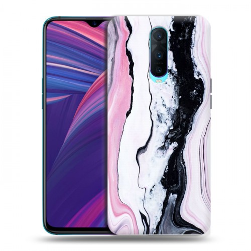 Дизайнерский пластиковый чехол для OPPO RX17 Pro Мраморные узоры