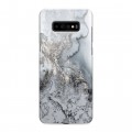Дизайнерский пластиковый чехол для Samsung Galaxy S10 Plus Мраморные узоры