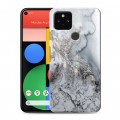 Дизайнерский пластиковый чехол для Google Pixel 5 Мраморные узоры