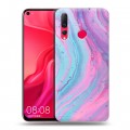 Дизайнерский пластиковый чехол для Huawei Nova 4 Мраморные узоры