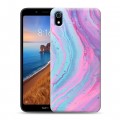 Дизайнерский силиконовый чехол для Xiaomi RedMi 7A Мраморные узоры