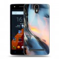 Дизайнерский силиконовый чехол для Wileyfox Storm Мраморные узоры