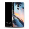 Дизайнерский пластиковый чехол для Huawei Mate 10 Pro Мраморные узоры