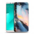 Дизайнерский пластиковый чехол для OPPO A83 Мраморные узоры