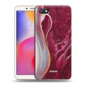 Дизайнерский пластиковый чехол для Xiaomi RedMi 6A Мраморные узоры