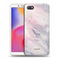 Дизайнерский пластиковый чехол для Xiaomi RedMi 6A Мраморные узоры