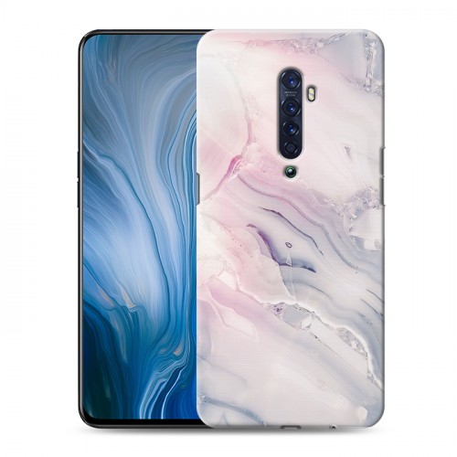 Дизайнерский пластиковый чехол для OPPO Reno2 Z Мраморные узоры