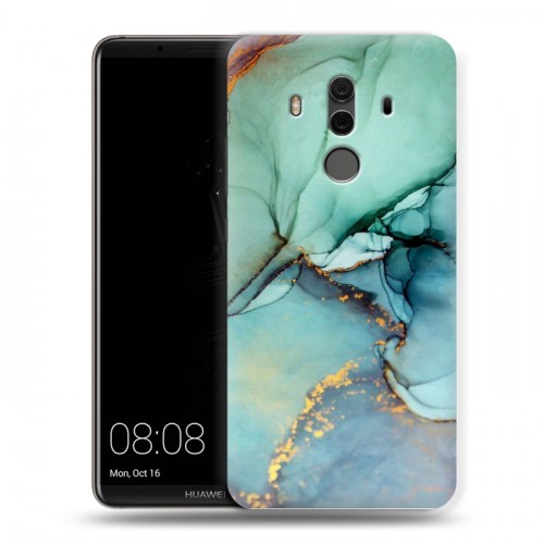 Дизайнерский пластиковый чехол для Huawei Mate 10 Pro Мраморные узоры