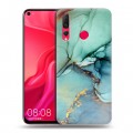 Дизайнерский пластиковый чехол для Huawei Nova 4 Мраморные узоры