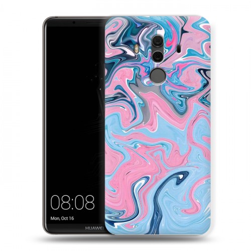 Дизайнерский пластиковый чехол для Huawei Mate 10 Pro Мраморные узоры