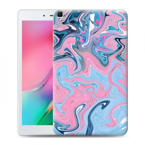 Дизайнерский силиконовый чехол для Samsung Galaxy Tab A 8.0 (2019) Мраморные узоры