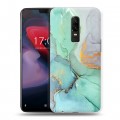 Дизайнерский пластиковый чехол для OnePlus 6 Мраморные узоры