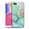 Дизайнерский пластиковый чехол для Xiaomi RedMi 6A Мраморные узоры