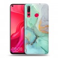 Дизайнерский пластиковый чехол для Huawei Nova 4 Мраморные узоры