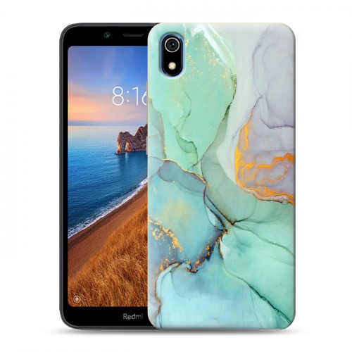 Дизайнерский силиконовый чехол для Xiaomi RedMi 7A Мраморные узоры