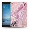 Дизайнерский силиконовый чехол для Xiaomi Mi Pad 2 Мраморные узоры