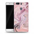 Дизайнерский пластиковый чехол для Huawei P9 Plus Мраморные узоры