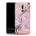 Дизайнерский пластиковый чехол для Huawei Mate 10 Pro Мраморные узоры