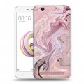 Дизайнерский пластиковый чехол для Xiaomi RedMi 5A Мраморные узоры