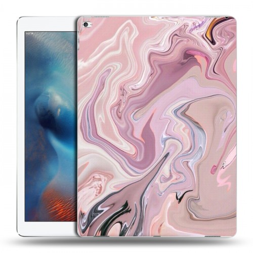 Дизайнерский пластиковый чехол для Ipad Pro Мраморные узоры