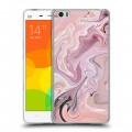 Дизайнерский пластиковый чехол для Xiaomi Mi Note Мраморные узоры