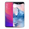 Дизайнерский силиконовый чехол для OPPO Find X Мраморные узоры