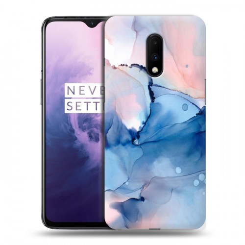 Дизайнерский пластиковый чехол для OnePlus 7 Мраморные узоры