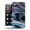 Дизайнерский пластиковый чехол для OnePlus X Мраморные узоры