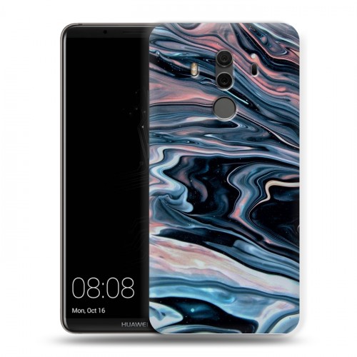 Дизайнерский пластиковый чехол для Huawei Mate 10 Pro Мраморные узоры