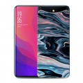 Дизайнерский силиконовый чехол для OPPO Find X Мраморные узоры