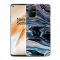 Дизайнерский пластиковый чехол для OnePlus 8T Мраморные узоры