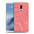 Дизайнерский силиконовый чехол для Meizu 16th Plus Мраморные узоры