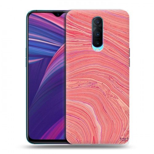 Дизайнерский пластиковый чехол для OPPO RX17 Pro Мраморные узоры