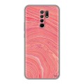 Дизайнерский силиконовый чехол для Xiaomi RedMi 9 Мраморные узоры